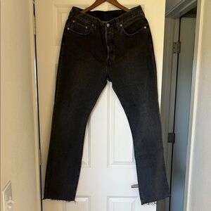 Levi's Black Straight Women’s Jeans